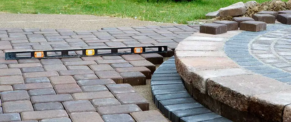 This paver patio in The Villages, FL will provide years of enjoyment for the homeowner.